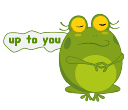 Bubble Frog sticker #10527157