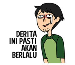 Curhatan Mahasiswa 3 sticker #10527737