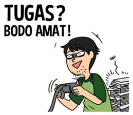 Curhatan Mahasiswa 3 sticker #10527755