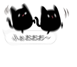 KURO_TAMA5 sticker #10527860