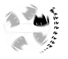 KURO_TAMA5 sticker #10527864