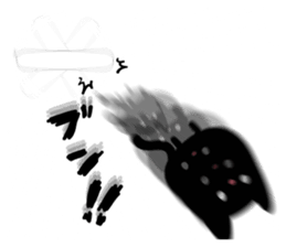 KURO_TAMA5 sticker #10527865