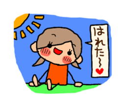 Orange chan.7 sticker #10528001
