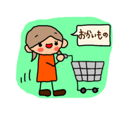 Orange chan.7 sticker #10528007