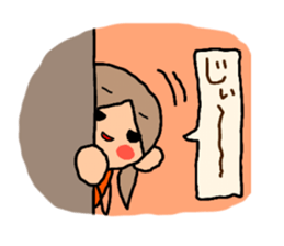 Orange chan.7 sticker #10528016