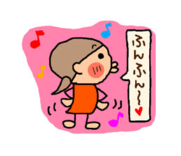 Orange chan.7 sticker #10528021