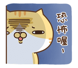 Milk Cat's CHEER UP Meow sticker #10528391