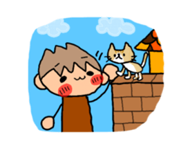 Brown kun  7 sticker #10528565