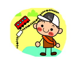 Brown kun  7 sticker #10528566