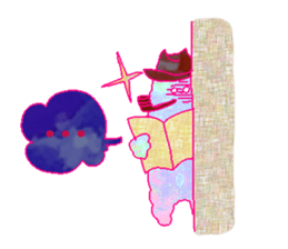 bubble man 2 sticker #10528673