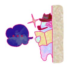 bubble man 2 sticker #10528673