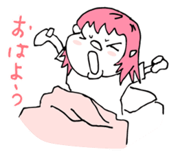 Sticker of "Working girl,Hittsume-chan" sticker #10528720