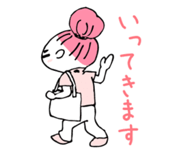 Sticker of "Working girl,Hittsume-chan" sticker #10528724