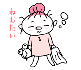 Sticker of "Working girl,Hittsume-chan" sticker #10528736