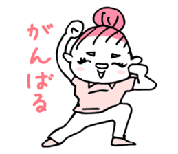 Sticker of "Working girl,Hittsume-chan" sticker #10528737