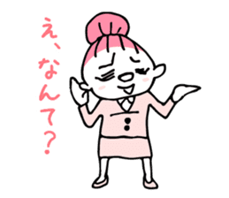 Sticker of "Working girl,Hittsume-chan" sticker #10528741