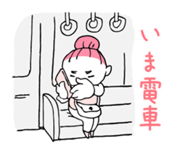 Sticker of "Working girl,Hittsume-chan" sticker #10528749