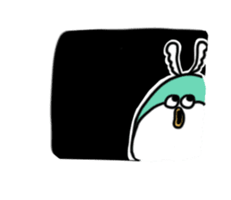 Fugu Bird sticker #10528768