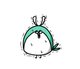 Fugu Bird sticker #10528783