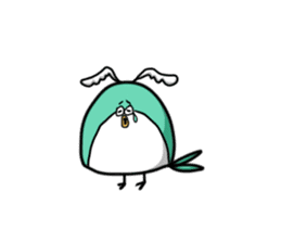 Fugu Bird sticker #10528785