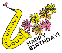 I live in the sax 2 sticker #10528835