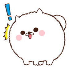 The Pomeranian : Fur Ball sticker #10528927