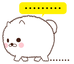 The Pomeranian : Fur Ball sticker #10528929
