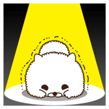 The Pomeranian : Fur Ball sticker #10528933