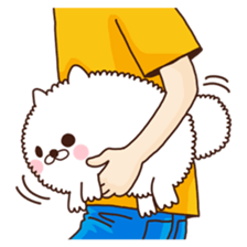 The Pomeranian : Fur Ball sticker #10528957