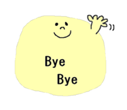 colorful face ! sticker #10529005