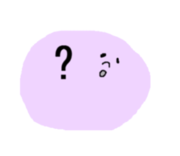 colorful face ! sticker #10529007