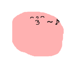 colorful face ! sticker #10529028