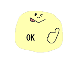 colorful face ! sticker #10529031