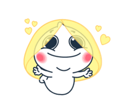 Tiny baby ghost Booo!!! sticker #10529317