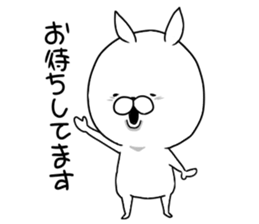 Uppi of the rabbit chapter.5 sticker #10529504