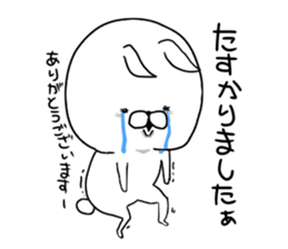 Uppi of the rabbit chapter.5 sticker #10529515