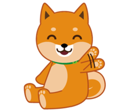 Shiba dog "MUSASHI" 7 sticker #10529783