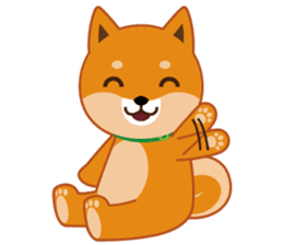 Shiba dog "MUSASHI" 7 sticker #10529783