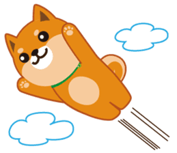 Shiba dog "MUSASHI" 7 sticker #10529785
