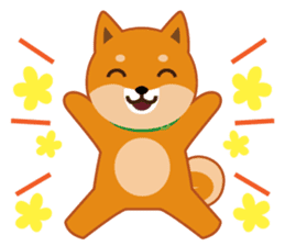 Shiba dog "MUSASHI" 7 sticker #10529790