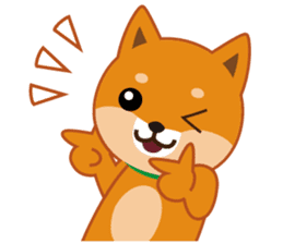 Shiba dog "MUSASHI" 7 sticker #10529792