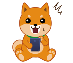 Shiba dog "MUSASHI" 7 sticker #10529798