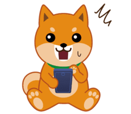 Shiba dog "MUSASHI" 7 sticker #10529798