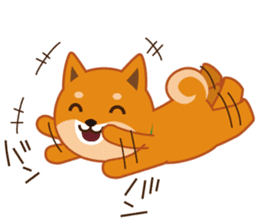 Shiba dog "MUSASHI" 7 sticker #10529800