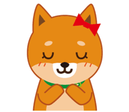 Shiba dog "MUSASHI" 7 sticker #10529810