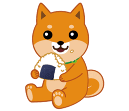 Shiba dog "MUSASHI" 7 sticker #10529815