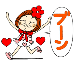 Castor bean-chan 35 sticker #10529864