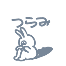 Funny rabbitss sticker #10530012