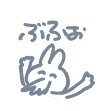 Funny rabbitss sticker #10530015