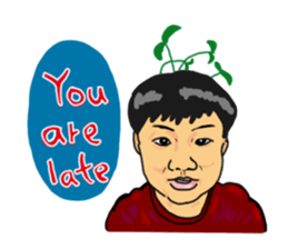 A FAMILY OF FOUR sticker #10530019